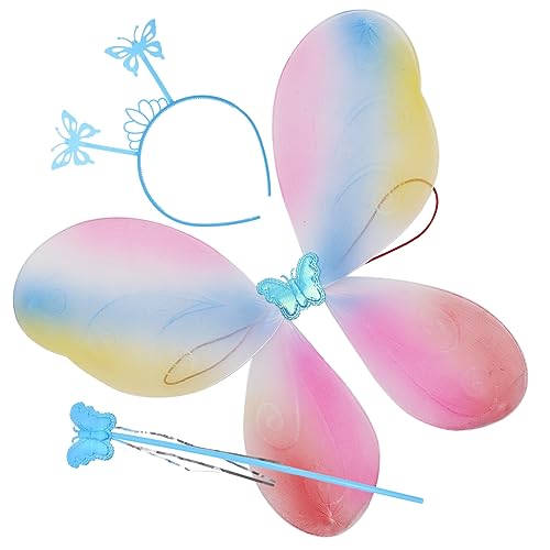 DIKACA 1 Set Party Supplies Schmetterlinge Flügel Tuch Fee Flügel Für Cosplay Kunststoff Kostüme DIKACA 1 Set Party Supplies Schmetterlinge Flügel Tuch Fee Flügel Für Cosplay Kunststoff Kostüme von DIKACA
