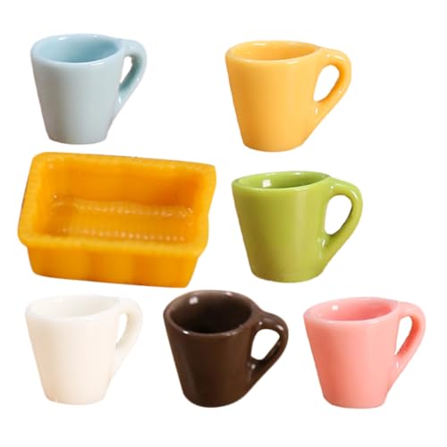 DIKACA 1 Set Puppenhaus Mini Kaffeetassen Puppenhaus Tassen Kinder Rollenspiel Spielzeug DIKACA 1 Set Puppenhaus Mini Kaffeetassen Puppenhaus Tassen Kinder Rollenspiel Spielzeug von DIKACA