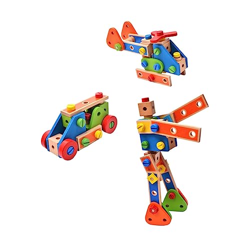 DIKACA 1 Set Schraubenset Bauklötze Kreatives Montagespielzeug Intellektuelle Schraubenkombination DIKACA 1 Set Schraubenset Bauklötze Kreatives Montagespielzeug Intellektuelle Schraubenkombination von DIKACA