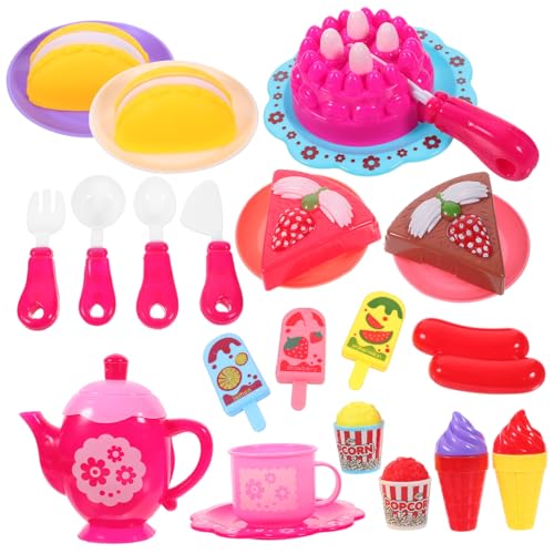 DIKACA 1 Set Set Simulation Tee Set Simulierte Tee Werkzeuge Pretend Kunststoff von DIKACA