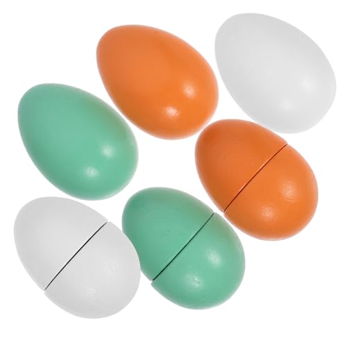 DIKACA 1 Set Simulation Eier DIY Holz Eier Ostern Holz Eier Kinder Gefälschte Schneiden Eier Spielzeug DIKACA 1 Set Simulation Eier DIY Holz Eier Ostern Holz Eier Kinder Gefälschte Schneiden Eier Spielzeug von DIKACA