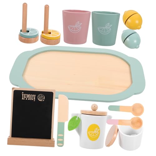 DIKACA 1 Set Teeservice Aus Holz Simulation Nachmittagstee Teeparty Dekorationen Zur Zubereitung Von Nachmittagstee Holz Zitronentee Für Kleinkinder Spielhaus DIKACA 1 Set Teeservice Aus Holz Simulation Nachmittagstee Teeparty Dekorationen Zur Zubereitung Von Nachmittagstee Holz Zitronentee Für Kleinkinder Spielhaus von DIKACA
