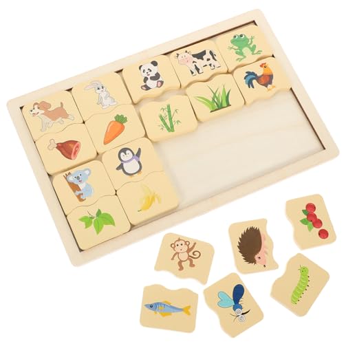 DIKACA 1 Set Tierpaarungsspielzeug Kleinkinderpuzzle Kinderpuzzles Kinderpuzzles Für Babys Für Kleinkinder Puzzles Für Kleinkinder Babypuzzles Kinderspielzeug Kinderpuzzlespielzeug Aus von DIKACA