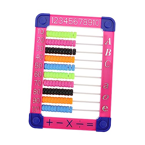 DIKACA 1 Stück Abakus Arithmetik Perlen Ball Roboter kindererziehung aufklärung Abacus mathespiele Lehrmittel zählen Zählwerkzeug für Plastik von DIKACA