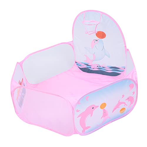 DIKACA 1 Stück Basketball-Pool Kinderbasketball Softplay-Bällebad Rosa DIKACA 1 Stück Basketball-Pool Kinderbasketball Softplay-Bällebad Rosa von DIKACA