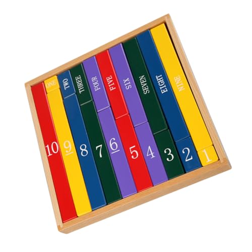 DIKACA 1 Stück Bausteine ​​lehrmittel Bauklötze Spielsachen Spielzeuge Babytragetuch Puzzle Kinderspielzeug Jigköpfe Colorful Hölzern von DIKACA