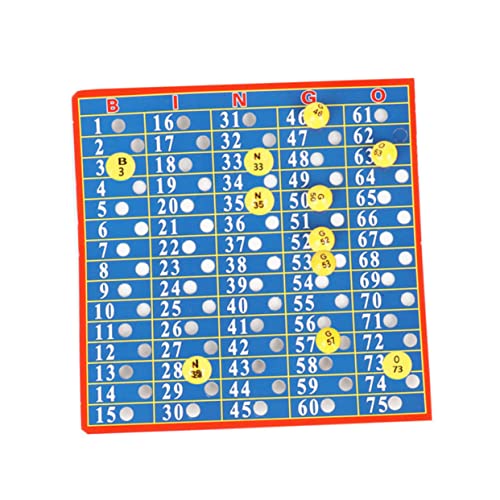 DIKACA 1 Stück Bingo-Spielautomat für kinderspielzeug Kinderzimmer Dekoration kinderparty mitgebsel Fantasie Bingo trinkspiel Children Toys kinderknallzeug Blue DIKACA 1 Stück Bingo-Spielautomat für kinderspielzeug Kinderzimmer Dekoration kinderparty mitgebsel Fantasie Bingo trinkspiel Children Toys kinderknallzeug Blue von DIKACA