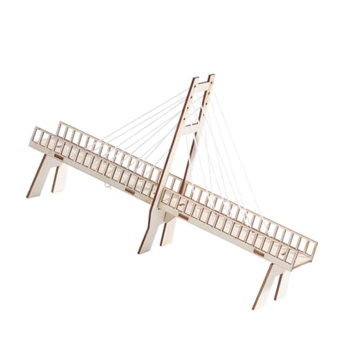 DIKACA 1 Stück Brücke Selber Bauen Handgefertigtes Kindermodell DIY Modell Physikalisches Modell Brückenmodell Körperliches Modell Für Hölzern DIKACA 1 Stück Brücke Selber Bauen Handgefertigtes Kindermodell DIY Modell Physikalisches Modell Brückenmodell Körperliches Modell Für Hölzern von DIKACA
