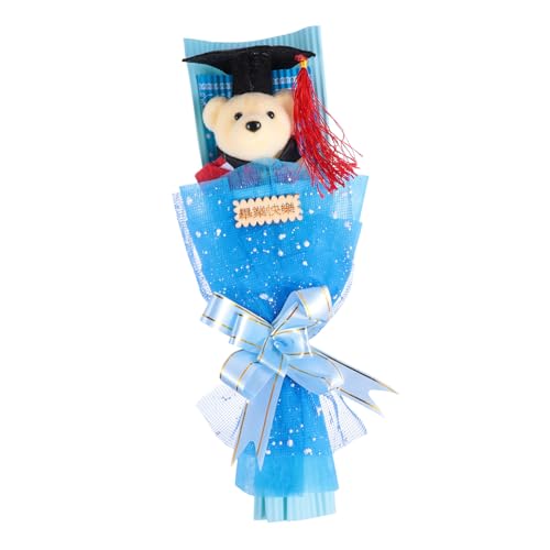 DIKACA 1 Stück Dr. Bärenstrauß Abschluss Plüsch tragen Party Graduierungsstrauß Bär Herzlichen Glückwunsch Grad Toy Grad Blumenstrauß Grad Animal Stoff Blue DIKACA 1 Stück Dr. Bärenstrauß Abschluss Plüsch tragen Party Graduierungsstrauß Bär Herzlichen Glückwunsch Grad Toy Grad Blumenstrauß Grad Animal Stoff Blue von DIKACA