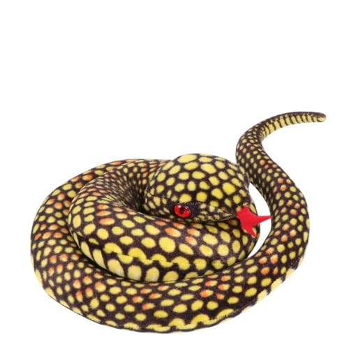 DIKACA 1 Stück Gefleckte Schlangenpuppe Gefälschte Schlange Schlangen Schlangenspielzeug Plüschschlange Kinderspielzeug Schlangenplüschtier Stimulationsschlangenpuppe Halloween Schlange DIKACA 1 Stück Gefleckte Schlangenpuppe Gefälschte Schlange Schlangen Schlangenspielzeug Plüschschlange Kinderspielzeug Schlangenplüschtier Stimulationsschlangenpuppe Halloween Schlange von DIKACA