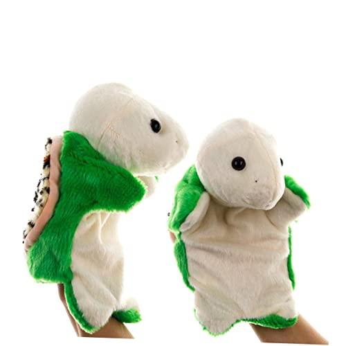 DIKACA 1 Stück Geschichte erzählende Marionette interaktives kinderspielzeug Kinderhandpuppe Toys for Kid Toys Toys Geschichte Marionetten Handpuppen für Green von DIKACA