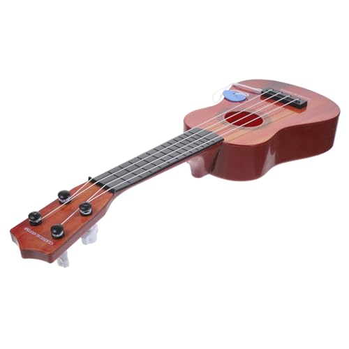 DIKACA 1 Stück Gitarrenspielzeug für Ukulele Lernspielzeug für erste klein akustisch kinderinstrumente musikinstrumente Gitarre Mini-Instrumente Plastik von DIKACA