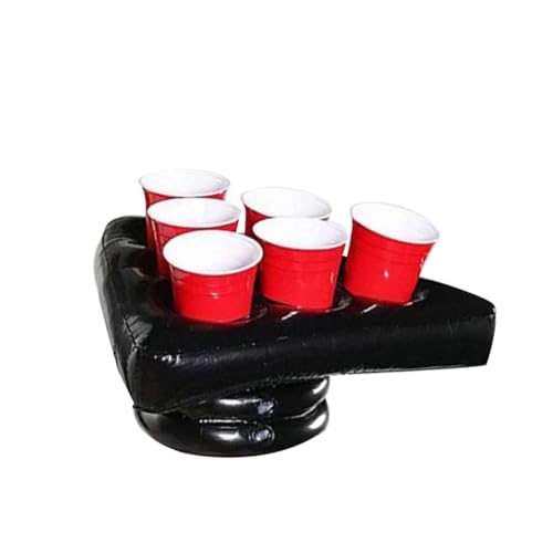 DIKACA 1 Stück Halloween Spiel Huttablett Bierhalter Aufblasbares Spiel Trinkspiele Air Blow Huttablett Tags Hüte Aufblasbares Huttablett Erwachsene Geformte Huttablett Ornamente von DIKACA