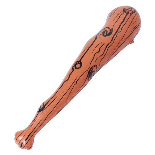 DIKACA 1 Stück Jubelnder Stock für kinderspielzeug hühner kinderknallzeug Baseballspielzeug Party Griff -Baseballprodukte Baseballschläger PVC Brown von DIKACA