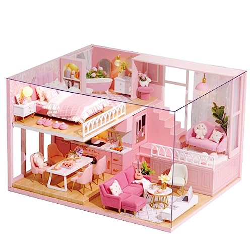 DIKACA 1 Stück Kabinenmodell Miniatur DIY Wohnung Selber Bauen Mini-Wohnung Mini- Zum Selbermachen Miniatur DIY Wohnung von DIKACA