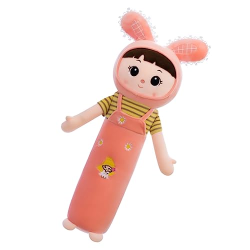 DIKACA 1 Stück Kaninchen Plüschtier für kinderspielzeug Animal-Design Children Toys spielsachen Stofftierpuppe Plüschspielzeug Kindergeschenk Daunen Baumwolle Rosy von DIKACA