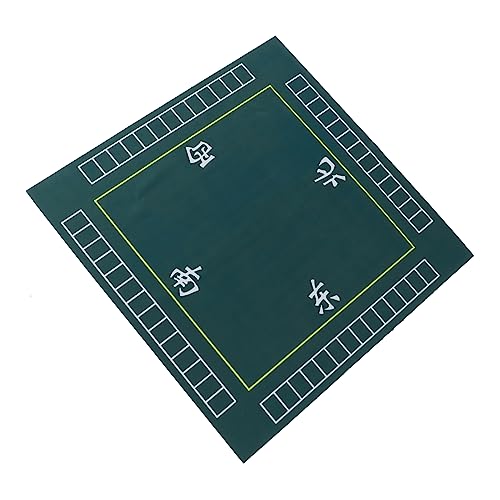 DIKACA 1 Stück Mahjong Tischdecke Spielmatte Kachelspiele Tischdecke Brettspiel Abdeckung Tischdecken Für Quadratische Tische Gaming Tischplatte Pokerkarten Spielmatte von DIKACA