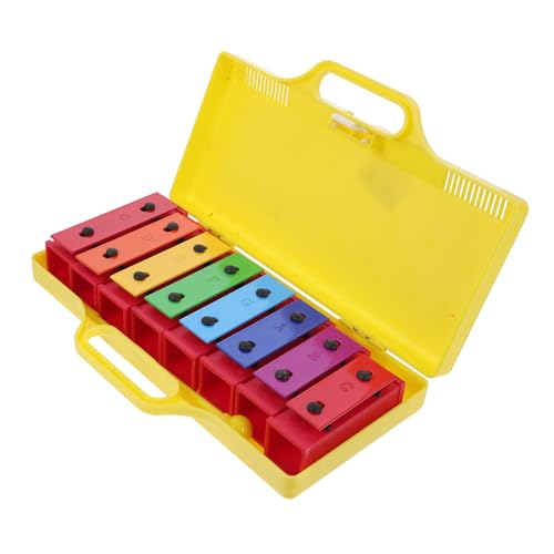 DIKACA 1 Stück Orff-Oktave kinderinstrumente musikinstrumente Instrument Musikinstrument Musikalisches Klopfklavier Kleinkindpercussion Aluminium Yellow DIKACA 1 Stück Orff-Oktave kinderinstrumente musikinstrumente Instrument Musikinstrument Musikalisches Klopfklavier Kleinkindpercussion Aluminium Yellow von DIKACA