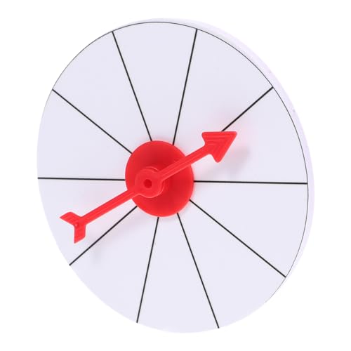 DIKACA 1 Stück Rad Vermögen Regenbogen Spinnrad Rad mit Ständer Rad für Glück Tisch-Spinnrad Fasching Spiele klobürste wandmontage Spiel Wendeplatte hängendes Zugrad Schaum Weiß DIKACA 1 Stück Rad Vermögen Regenbogen Spinnrad Rad mit Ständer Rad für Glück Tisch-Spinnrad Fasching Spiele klobürste wandmontage Spiel Wendeplatte hängendes Zugrad Schaum Weiß von DIKACA