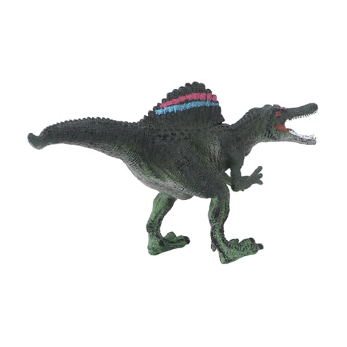DIKACA 1 Stück Stachelrücken-Drachen Hand kindergardinen kinderdecken Geburtstagsgeschenk Dekorationen Dinosaur Model DIY -Handwerk Dinosaurier-Modellspielzeug Garagen-Kits Plastik Brown von DIKACA