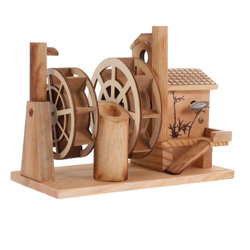 DIKACA 1 Stück Wasserrad zum Aufziehen Musikspielzeug Modellbausatz für kinderspielzeug Musical Box Water Toys Aufziehspielzeug mechanisches Puzzle- hölzern DIKACA 1 Stück Wasserrad zum Aufziehen Musikspielzeug Modellbausatz für kinderspielzeug Musical Box Water Toys Aufziehspielzeug mechanisches Puzzle- hölzern von DIKACA