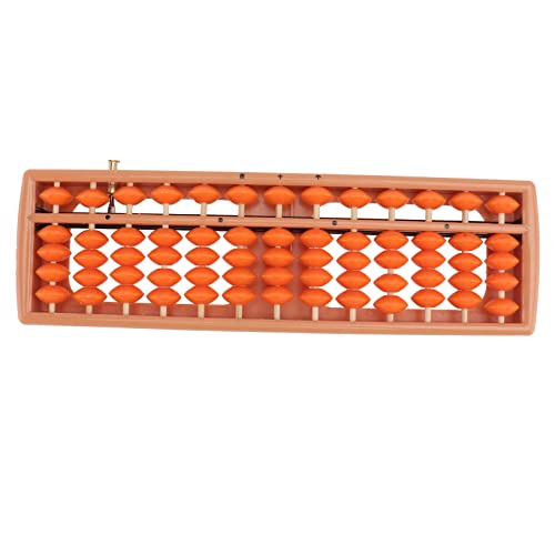 DIKACA 1 Stück mentaler Abakus Spiel Roboter zappeln Bausatz Würfel Auto Abacus rechenbrett Lehrmittel zählen Zählwerkzeug für Abs Orange von DIKACA