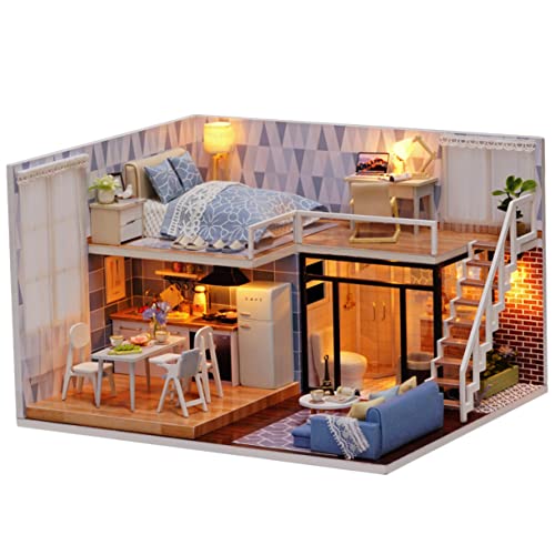 DIKACA 1 Stück zum manuellen Zusammenbauen winzig bastelset basteln für Sicheres für Kabinenmodell Wohnung selber Bauen Mini-Wohnung DIKACA 1 Stück zum manuellen Zusammenbauen winzig bastelset basteln für Sicheres für Kabinenmodell Wohnung selber Bauen Mini-Wohnung von DIKACA