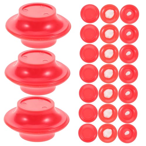 DIKACA 10 Sätze Hühnerspielzeug Zu Ei Zauberer Gimmick-Tool Gimmick- Streichmaterial Trick-Requisite Für Die Party Trick -Requisite Streiche Für Partyzubehör Rot Plastik DIKACA 10 Sätze Hühnerspielzeug Zu Ei Zauberer Gimmick-Tool Gimmick- Streichmaterial Trick-Requisite Für Die Party Trick -Requisite Streiche Für Partyzubehör Rot Plastik von DIKACA