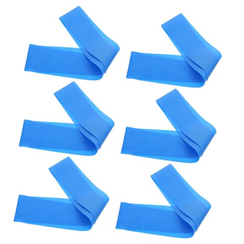 DIKACA 10 Stück Elastische Befestigungsgurte für Tisch und Stuhl Stuhlband Elastisches Band für Stühle Gummiband Gummibänder für den Unterricht Bunte ADHS-Tools farbige Stuhlbänder Sport von DIKACA