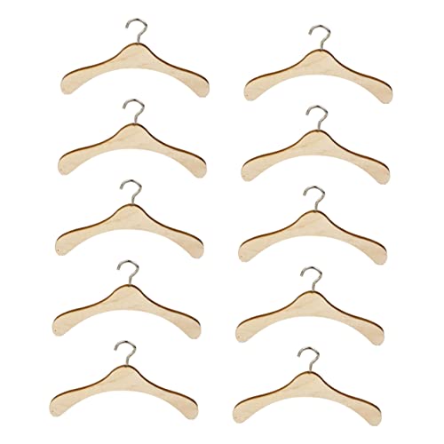 DIKACA 10 Stück Kleiderbügel Puppe Mini - Kleiderbügel Für Kinderspielzeug Aufhänger Mini - kleiderbügel Spielzeughaus Liefern Kleiderbügel Für Babys Hölzern Silver DIKACA 10 Stück Kleiderbügel Puppe Mini - Kleiderbügel Für Kinderspielzeug Aufhänger Mini - kleiderbügel Spielzeughaus Liefern Kleiderbügel Für Babys Hölzern Silver von DIKACA