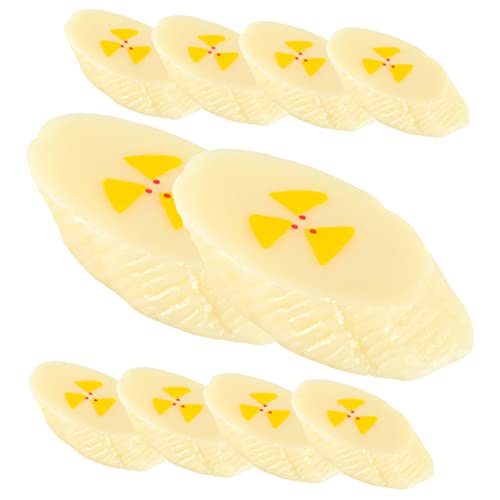 DIKACA 10 Stück Obstmodell naturgetreue Zierfrüchte Banane Gelb falsche Früchte gefälscht Simulationsfruchtmodell Küche vorgeben künstliche Früchte Küchentisch Mittelstücke PVC DIKACA 10 Stück Obstmodell naturgetreue Zierfrüchte Banane Gelb falsche Früchte gefälscht Simulationsfruchtmodell Küche vorgeben künstliche Früchte Küchentisch Mittelstücke PVC von DIKACA