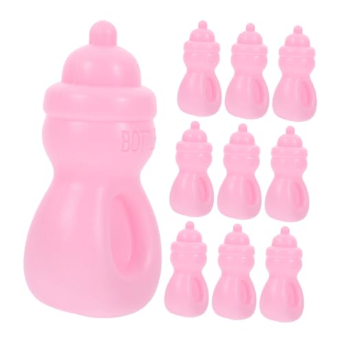 DIKACA 10 Stück Saftflaschen Für Babypuppen Babys Klein Miniatur-puppenflaschen Babypuppenflaschen Für Babypuppenflaschen Für Mädchen Puppenzubehör Plastik Rosa DIKACA 10 Stück Saftflaschen Für Babypuppen Babys Klein Miniatur-puppenflaschen Babypuppenflaschen Für Babypuppenflaschen Für Mädchen Puppenzubehör Plastik Rosa von DIKACA