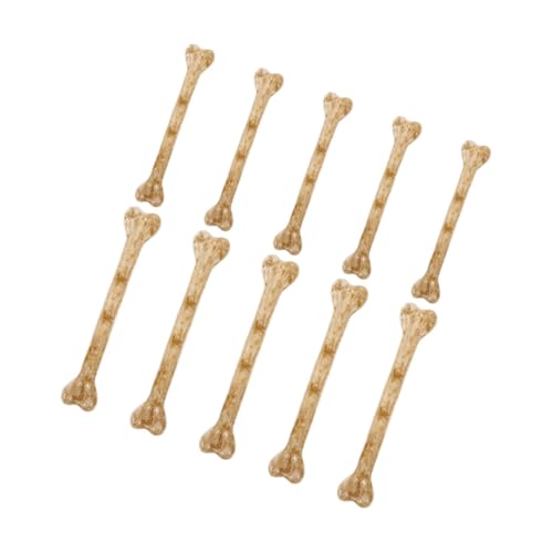 DIKACA 10 Stück Simulierte Knochendekorationen Menschlicher Knochen Aus Kunststoff Knochen Knochen-Halloween- Simulation Knochenstütze DIY Gefälschte Knochenanhänger Plastik DIKACA 10 Stück Simulierte Knochendekorationen Menschlicher Knochen Aus Kunststoff Knochen Knochen-Halloween- Simulation Knochenstütze DIY Gefälschte Knochenanhänger Plastik von DIKACA