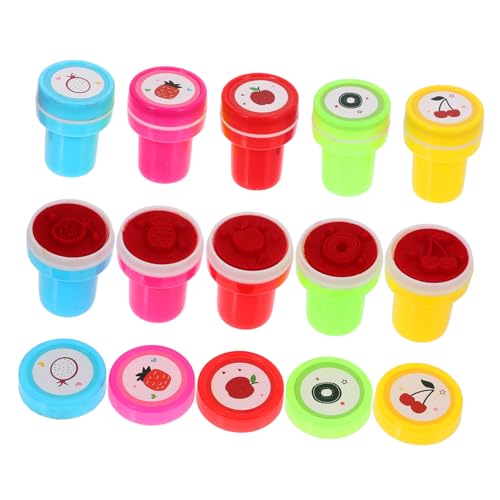 DIKACA 10 Stück Stempel für Motivationsstempel für Klassenzimmer Belohnungen und Partys Kreative Stempelspielzeuge mit Fröhlichen Fruchtmotiven für Kleine Künstler DIKACA 10 Stück Stempel für Motivationsstempel für Klassenzimmer Belohnungen und Partys Kreative Stempelspielzeuge mit Fröhlichen Fruchtmotiven für Kleine Künstler von DIKACA