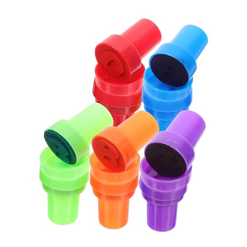 DIKACA 10-teiliges Zahlenstempel-Set Für Kinder Spielzeug Pädagogische Stempel Mit Cartoon- von DIKACA