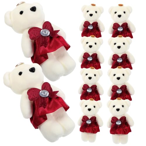 DIKACA 10 Stück tragen Dekoration Schlafzimmer Bedroom Decoration für Valentinstag schlafzimmerdeko Valentinstagsgeschenk Toy Süßes Stofftier Bär gefüllte Puppe Plüschbär Schaum DIKACA 10 Stück tragen Dekoration Schlafzimmer Bedroom Decoration für Valentinstag schlafzimmerdeko Valentinstagsgeschenk Toy Süßes Stofftier Bär gefüllte Puppe Plüschbär Schaum von DIKACA