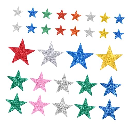 DIKACA 100 Stück Glitzeraufkleber Aufkleber in Sternform Schwamm Aufkleber DIKACA 100 Stück Glitzeraufkleber Aufkleber in Sternform Schwamm Aufkleber von DIKACA