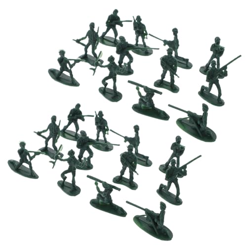 DIKACA 100 Stück Miniatur-soldatenfiguren Männerfiguren Plastiksoldatenspielzeug Mini-soldatenmodelle Für Jungen Und Mädchen DIKACA 100 Stück Miniatur-soldatenfiguren Männerfiguren Plastiksoldatenspielzeug Mini-soldatenmodelle Für Jungen Und Mädchen von DIKACA