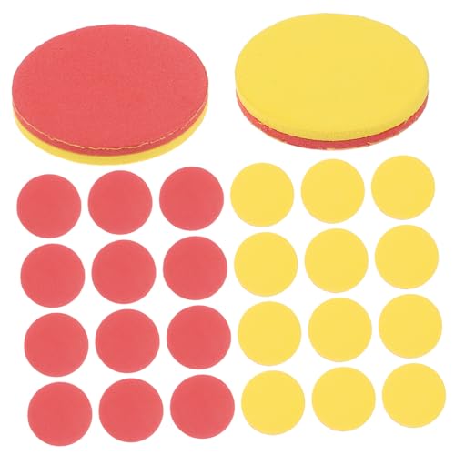 DIKACA 100 Stück Zählscheiben Für Die Frühe Kindheit Multiplikationsspiel Fidgets Kognitives Für Babys Bunte Runde Zähler Sortierchips Zählspielzeug Für Kleinkinder Mathe von DIKACA