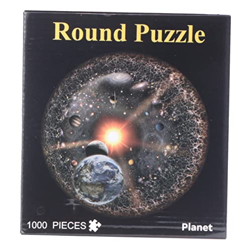 DIKACA 1000 Stück Planet 1000 Puzzle-Flugzeug Puzzle one Piece Jigsaw Puzzle weihnsgeschenke geduldsspiel flaches Puzzle-Spielzeug Planeten-Puzzle von DIKACA