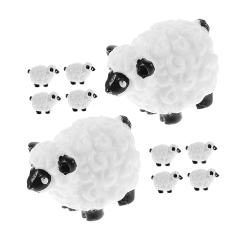 DIKACA Schafe Schaf Figur 10er Set Miniatur Schaf Figuren Resin Dekoration Für Garten Und Zuhause Moos Deko Für Kreative Landschaftsgestaltung Tierfigur Für Üße Wohnaccessoires DIKACA Schafe Schaf Figur 10er Set Miniatur Schaf Figuren Resin Dekoration Für Garten Und Zuhause Moos Deko Für Kreative Landschaftsgestaltung Tierfigur Für Üße Wohnaccessoires von DIKACA