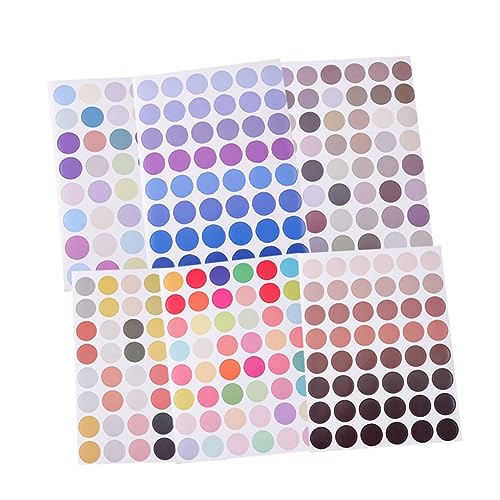DIKACA 12 Stück Farbiger Aufkleber Aufkleber Süßigkeiten-Aufkleber Colorful DIKACA 12 Stück Farbiger Aufkleber Aufkleber Süßigkeiten-Aufkleber Colorful von DIKACA
