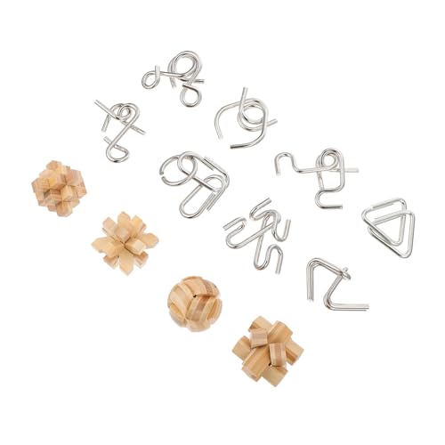 DIKACA 12 Stück Kongming Schlossspielzeug pädagogisches sperren klassisches Entriegelungsspielzeug intellektuelles Zinklegierung DIKACA 12 Stück Kongming Schlossspielzeug pädagogisches sperren klassisches Entriegelungsspielzeug intellektuelles Zinklegierung von DIKACA