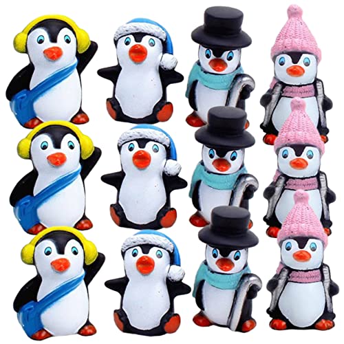 DIKACA 12 Stück Penguin -Ornamente kleben Zahlen Pinguin- Plüsch kleine Pinguinfigur Decke Mini-Pinguin-Figuren Miniatur-Pinguin-Statue kleines Pinguindekor Vinyl DIKACA 12 Stück Penguin -Ornamente kleben Zahlen Pinguin- Plüsch kleine Pinguinfigur Decke Mini-Pinguin-Figuren Miniatur-Pinguin-Statue kleines Pinguindekor Vinyl von DIKACA