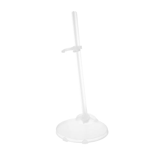 DIKACA 12 Stück Puppenständer Puppenaufbewahrungsständer Stand Unser Geburtstag Kinderpuppe Kaiser Figurenständer Modepuppe Anzeige Gestell Für Puppe Halter Inhaber Transparent Plastik von DIKACA