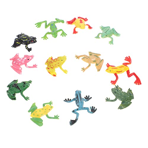 DIKACA 12 Stück Simuliertes Tropisches Kinderspielzeug Autospielzeug Massenspielzeug Autos Frösche Kleine Plastikfrösche Plastikfrösche Figuren Plastikfrösche Modell Kleine DIKACA 12 Stück Simuliertes Tropisches Kinderspielzeug Autospielzeug Massenspielzeug Autos Frösche Kleine Plastikfrösche Plastikfrösche Figuren Plastikfrösche Modell Kleine von DIKACA