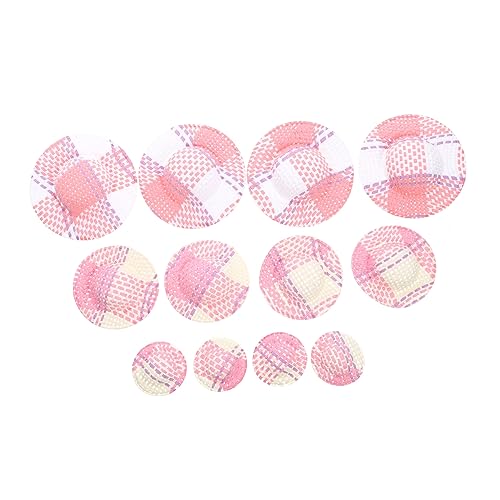 DIKACA 12 Stück bunt gestreifter Hut Mini-Puppenmütze Gestreifter Mini-Hut Mini-Kappe Unisex Puppen Kleidung Puppen Klamotten Puppenhut Mini-Sonnenhut Miniaturhüte für Puppen Papier DIKACA 12 Stück bunt gestreifter Hut Mini-Puppenmütze Gestreifter Mini-Hut Mini-Kappe Unisex Puppen Kleidung Puppen Klamotten Puppenhut Mini-Sonnenhut Miniaturhüte für Puppen Papier von DIKACA