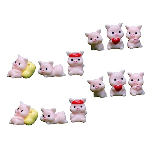 DIKACA 12St Armaturenbrett-Schweinchen-Statue Tiere Sparschwein Krabbe Auto coop Hase Cute Decor miniaturfiguren bastelset Miniatur-Schweinchenfiguren Tierfigur aus Harz Rosa DIKACA 12St Armaturenbrett-Schweinchen-Statue Tiere Sparschwein Krabbe Auto coop Hase Cute Decor miniaturfiguren bastelset Miniatur-Schweinchenfiguren Tierfigur aus Harz Rosa von DIKACA