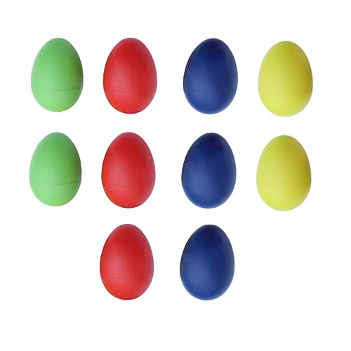 DIKACA 12St Eier Maracas kinderinstrumente musikinstrumente Musikalisches für Kirchengruppen Instrument musikspielzeug Perkussions-Eierschüttler Egg Shaker Musical DIKACA 12St Eier Maracas kinderinstrumente musikinstrumente Musikalisches für Kirchengruppen Instrument musikspielzeug Perkussions-Eierschüttler Egg Shaker Musical von DIKACA
