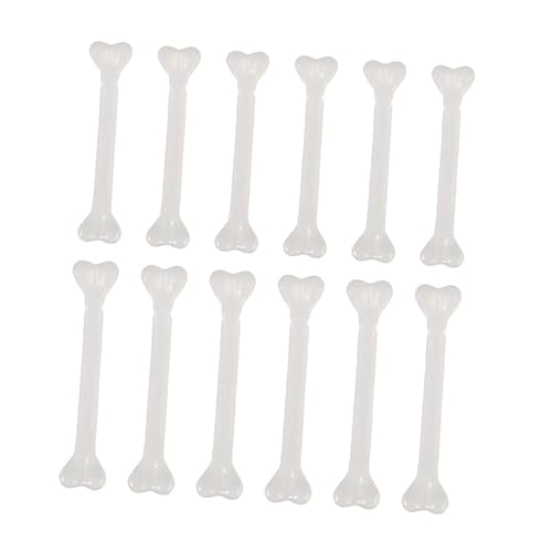 DIKACA 12Stücke Gefälschte Menschliche Knochen Deko Für Halloween Realistische Plastikknochen Für Horrordekoration Für Skelett Bastelprojekte Und Halloween DIKACA 12Stücke Gefälschte Menschliche Knochen Deko Für Halloween Realistische Plastikknochen Für Horrordekoration Für Skelett Bastelprojekte Und Halloween von DIKACA